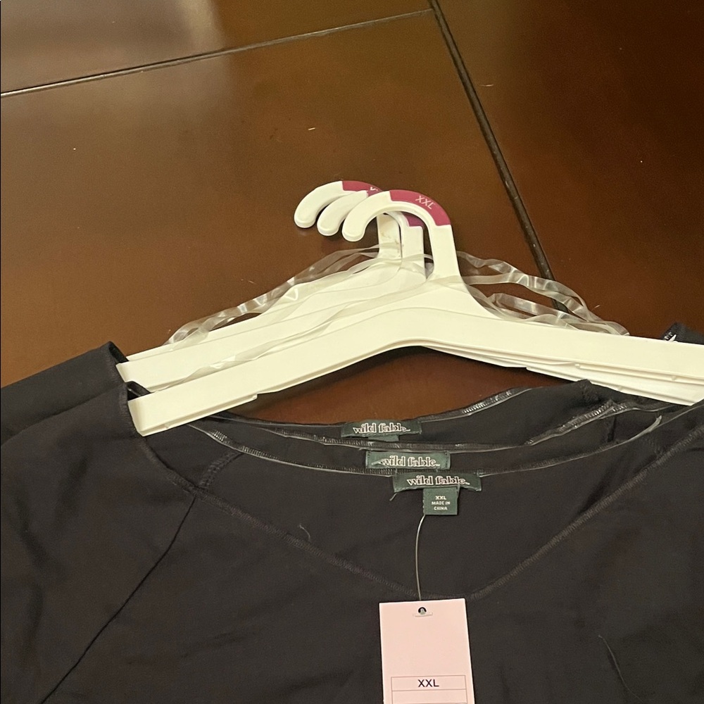 Target Women's Black Long Sleeve Top (3 quantity)